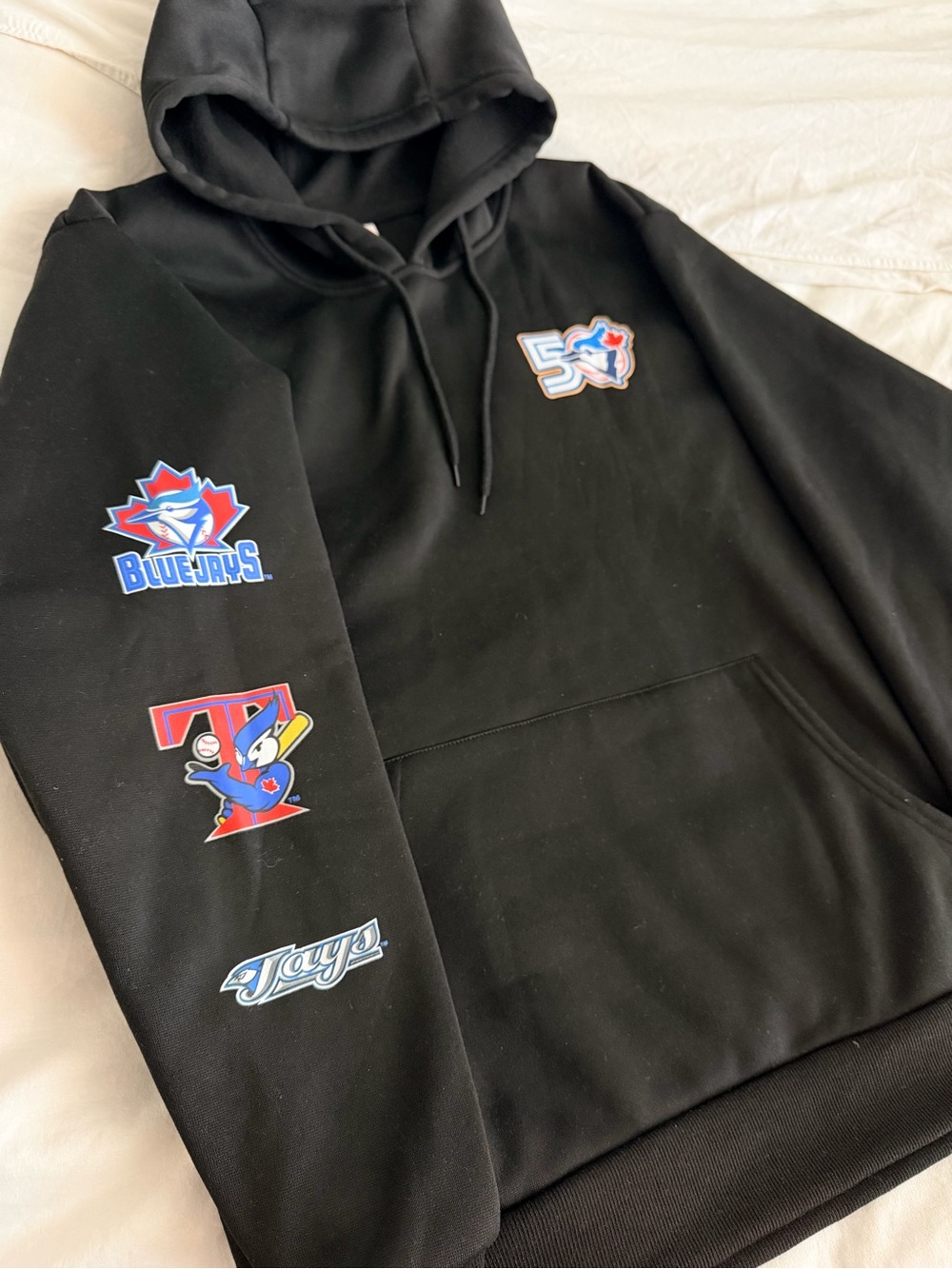 Toronto Blue Jays Retro Hoodie - Y2K Weekend Giveaway